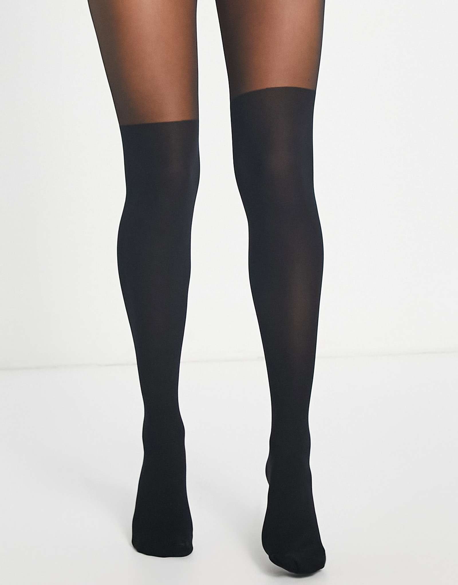 Колготки Vero Moda stocking illusion черного цвета 3290₽