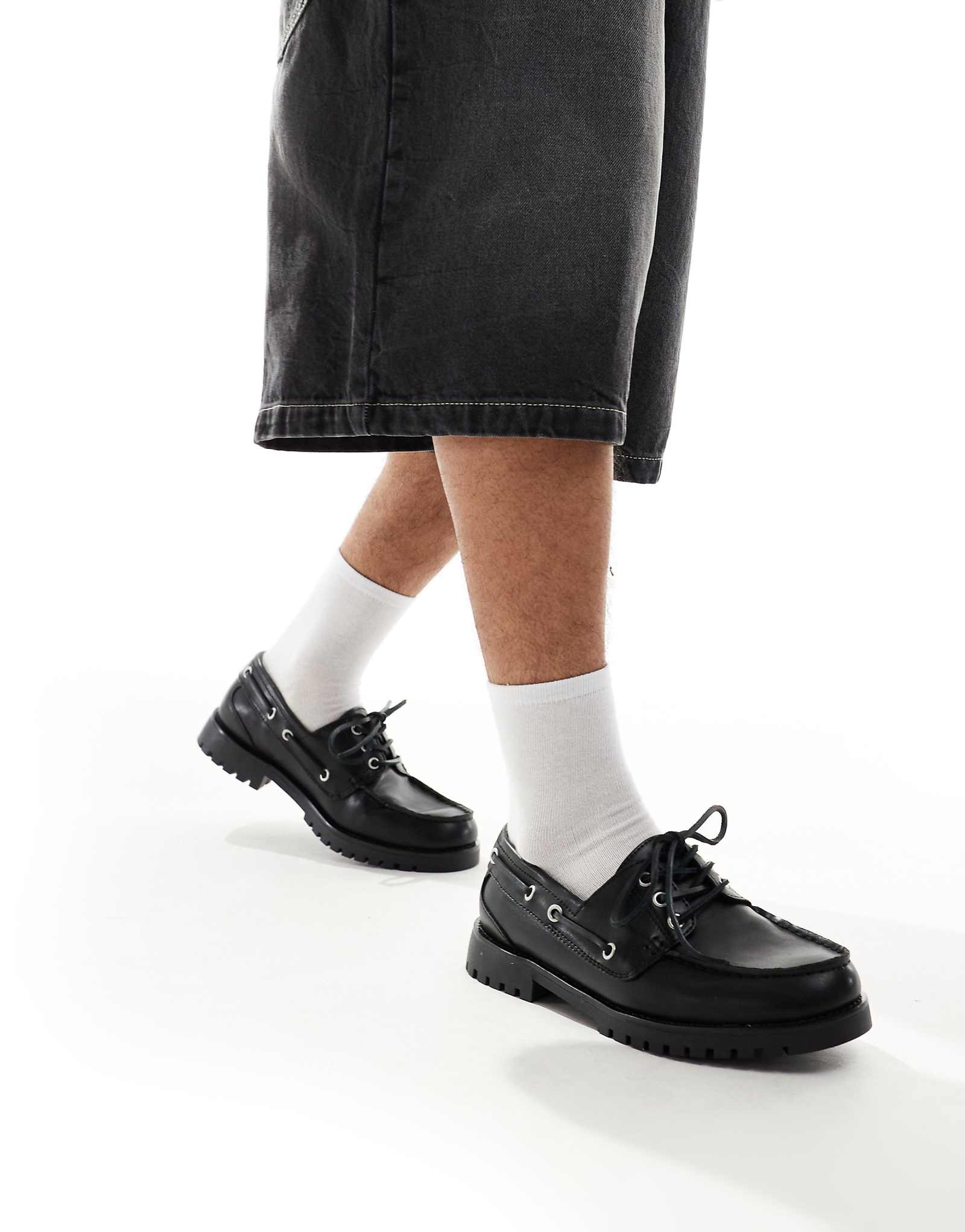 Туфли-лодочки Pull-Bear черного цвета