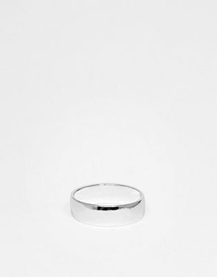 Серебристое кольцо ASOS DESIGN