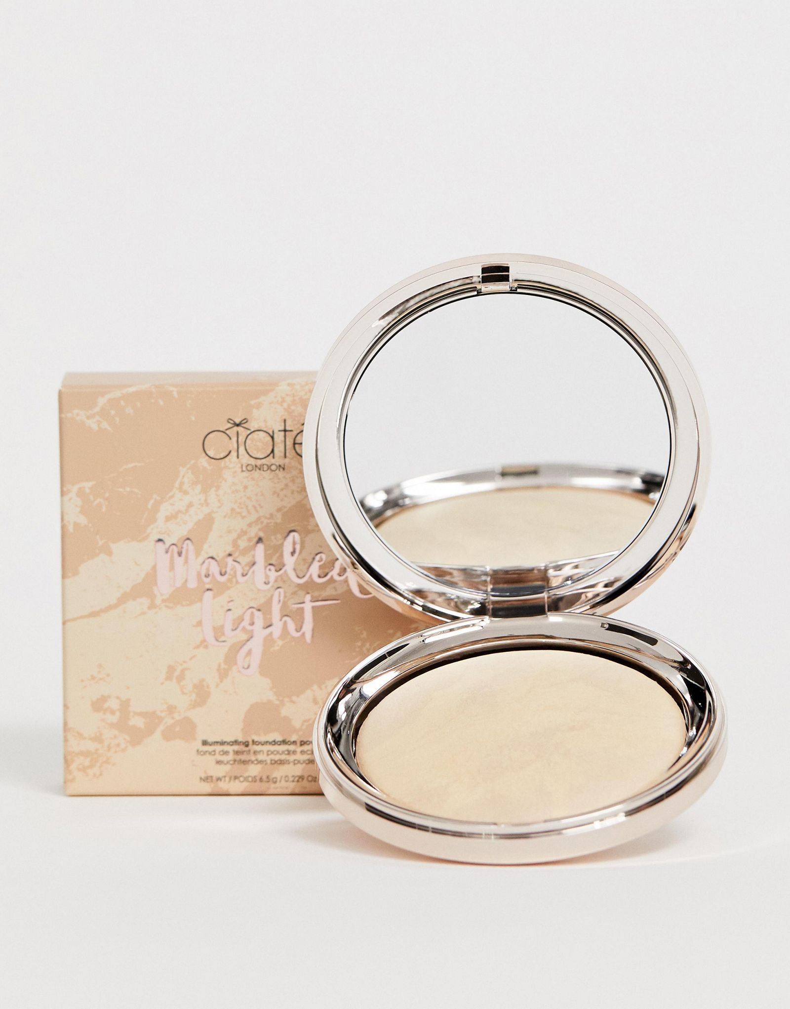 Ciate London X ASOS EXCLUSIVE Осветляющая прессованная пудра Marbled Light
