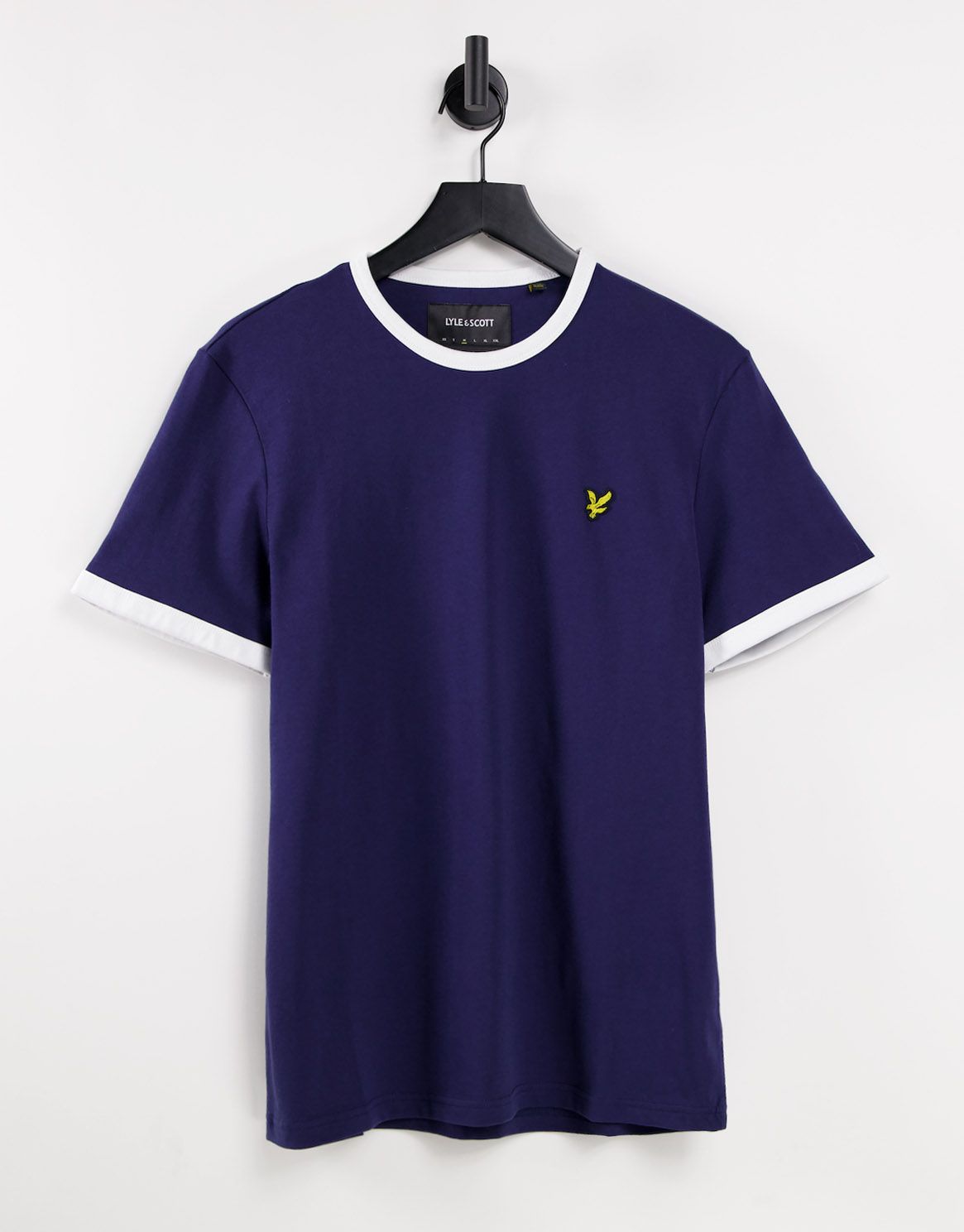 Темно-синяя футболка с логотипом Lyle - Scott