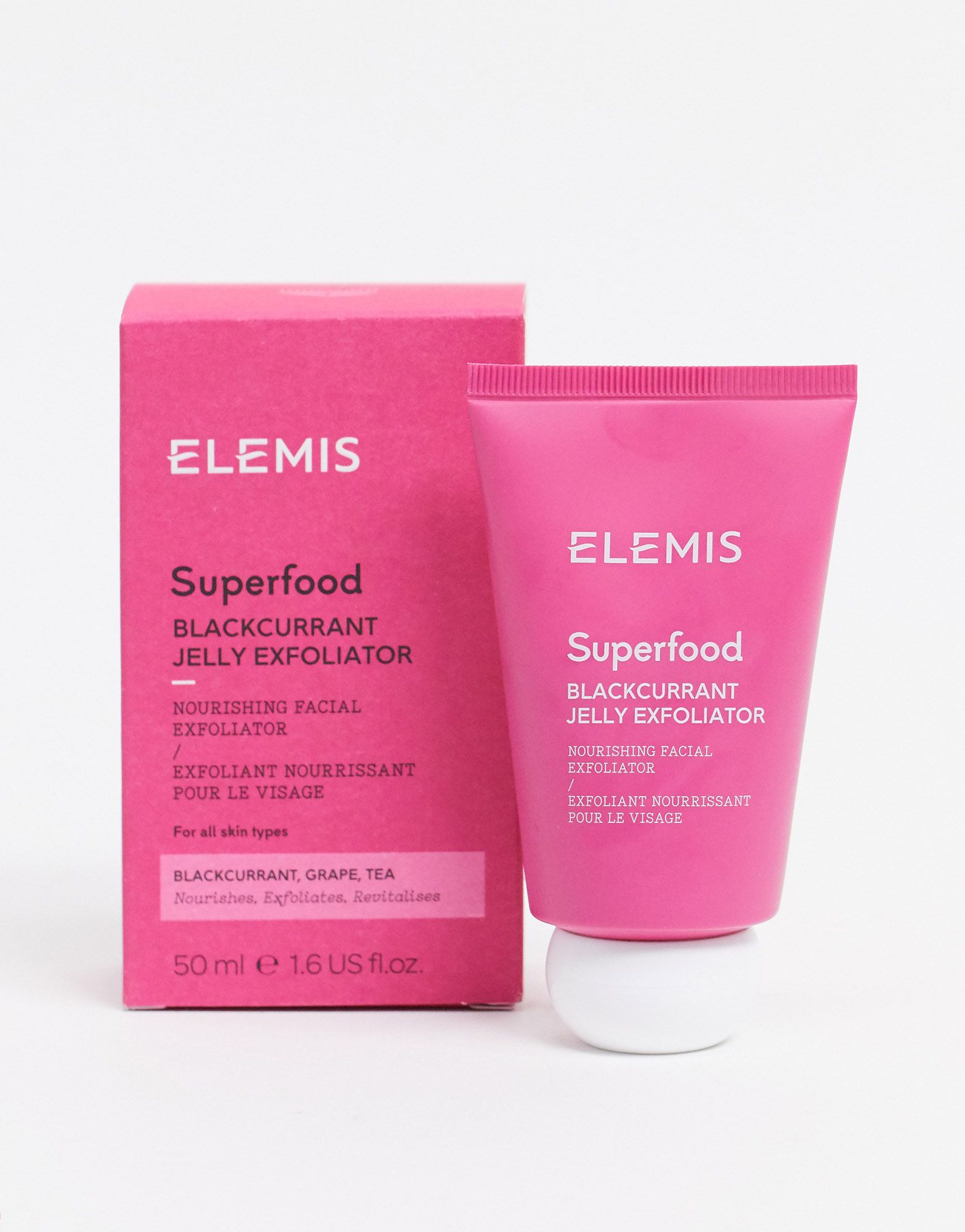 Elemis Superfood Отшелушивающее средство с желе из черной смородины, 1,69 жидких унций