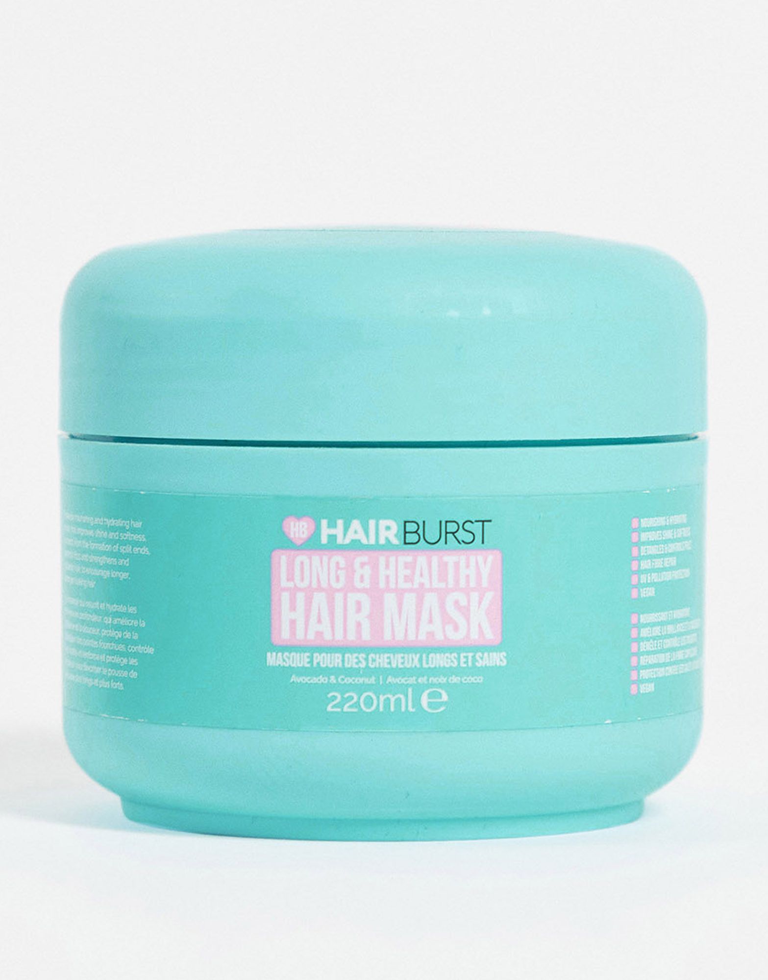 Маска для длинных и здоровых волос Hairburst, 7,4 жидких унций