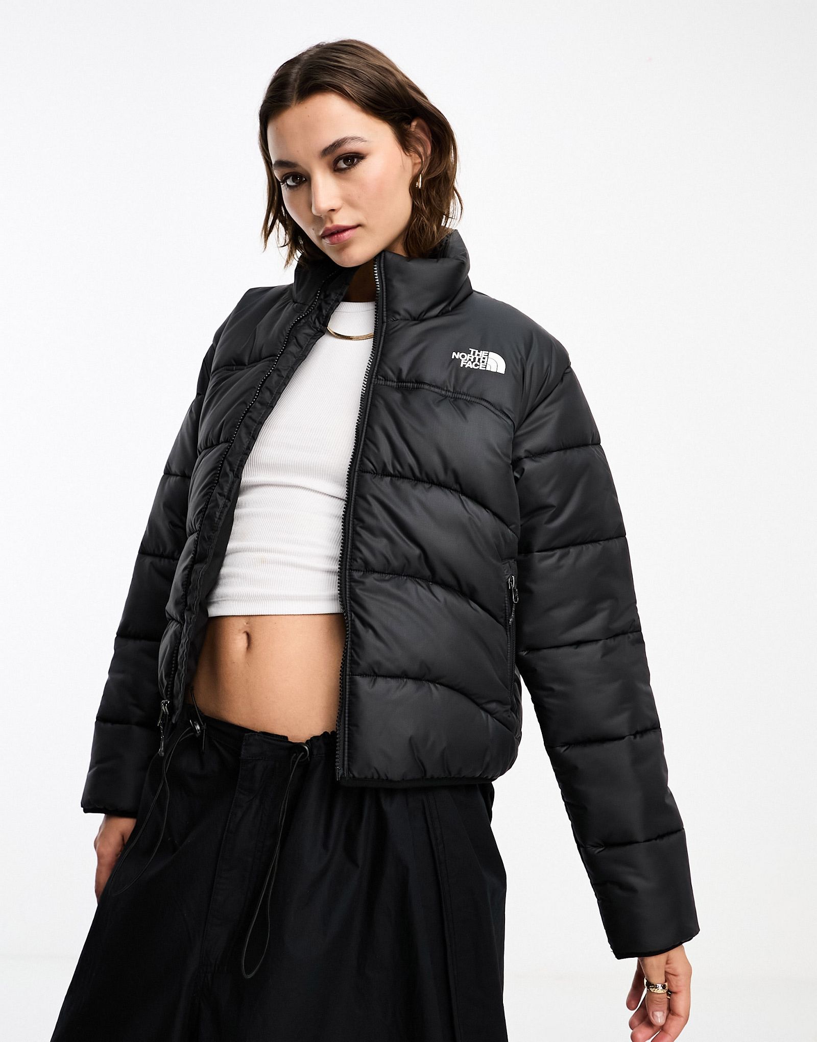 Черный пуховик The North Face NSE 2000 38590₽