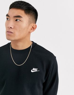 Черная толстовка Nike Club