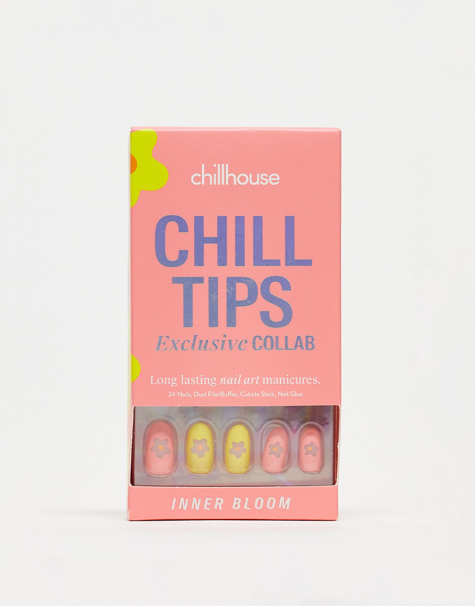 Накладные ногти Chillhouse x Lauren Ladnier Chill Tips цвета Inner Bloom