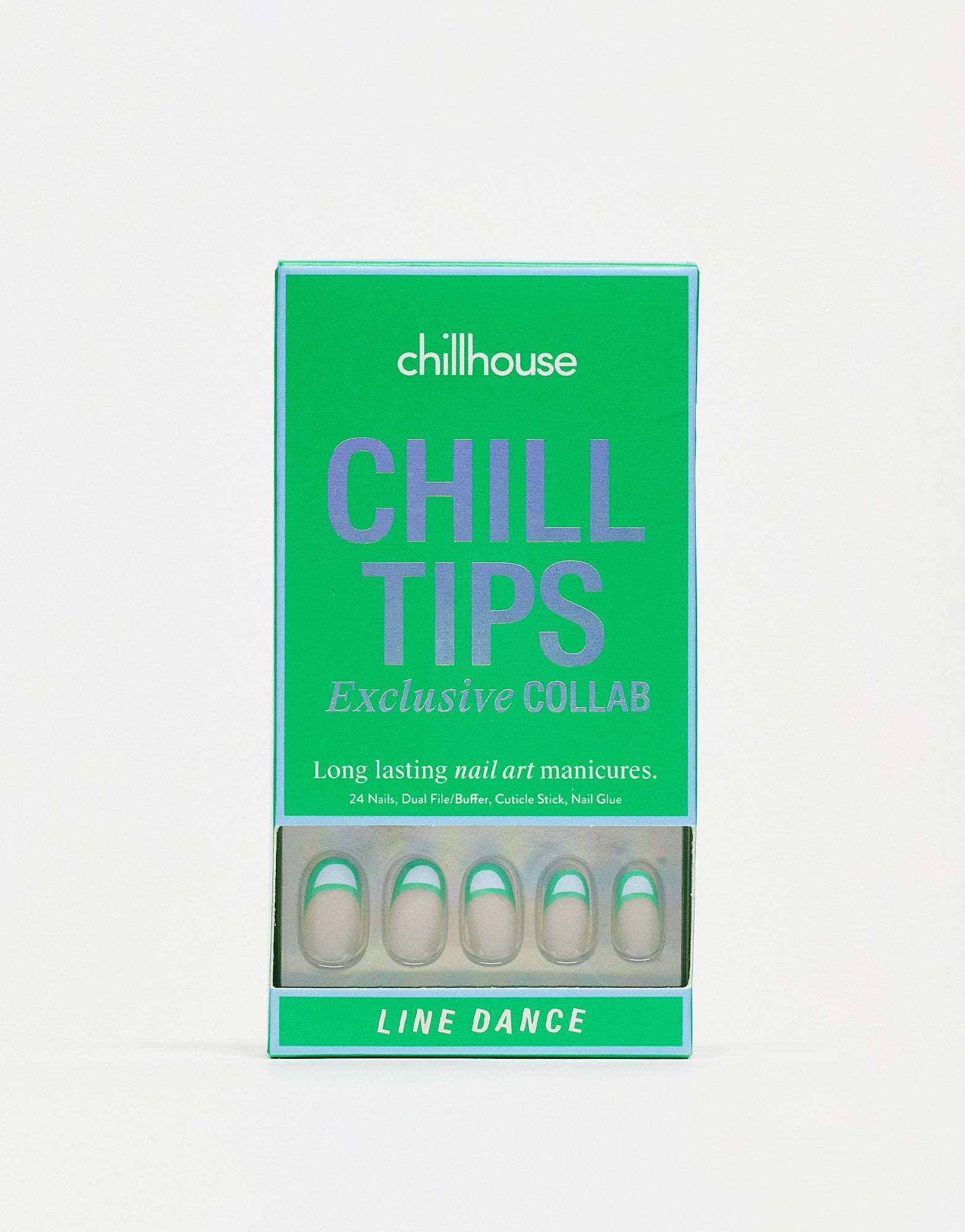 Накладные ногти Chillhouse x Lauren Ladnier Chill Tips цвета Line Dance