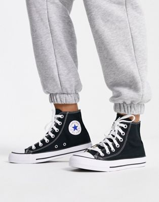 Черные парусиновые кроссовки Converse Chuck Taylor All Star Hi