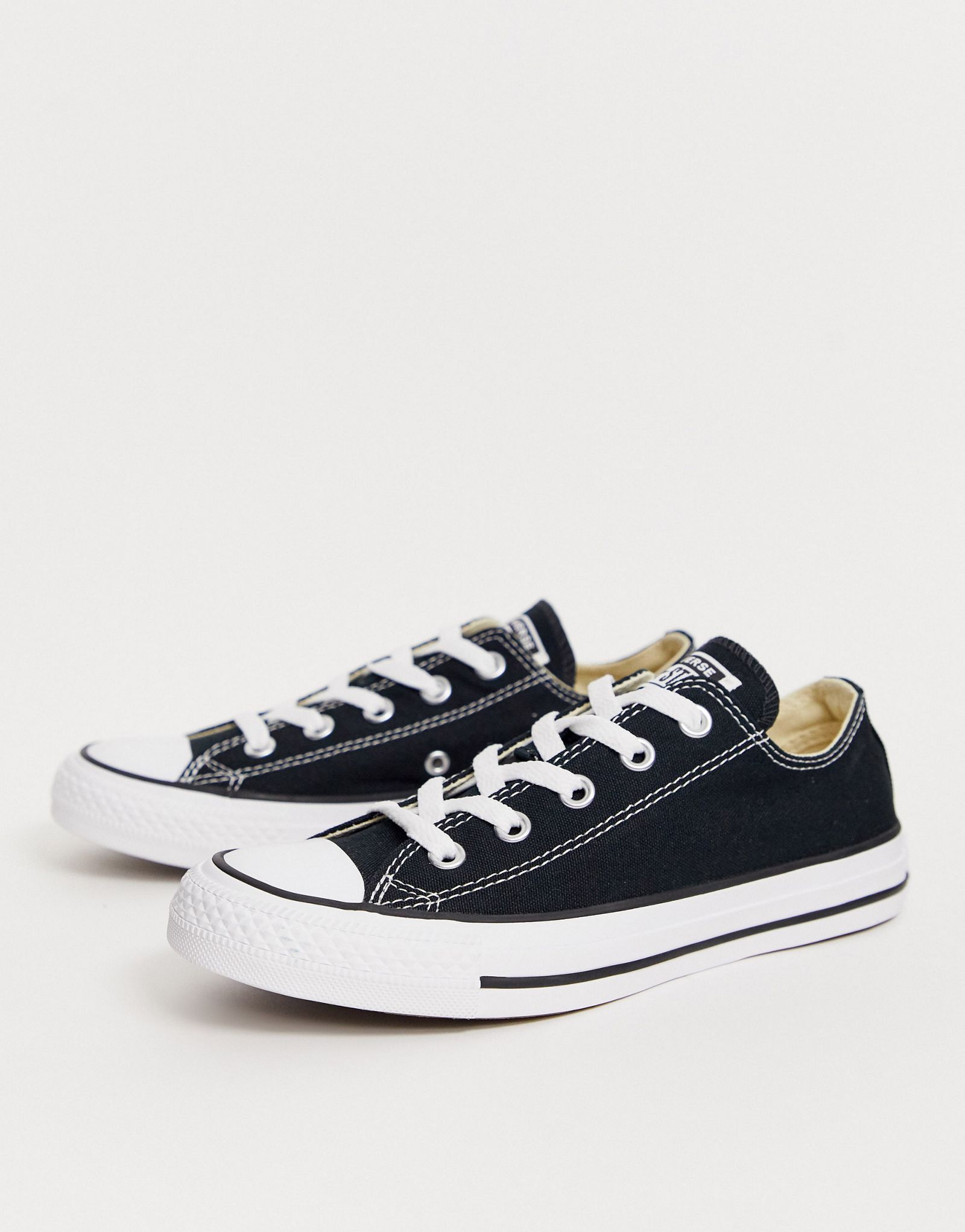Черные парусиновые кроссовки Converse Chuck Taylor All Star Ox 12290₽