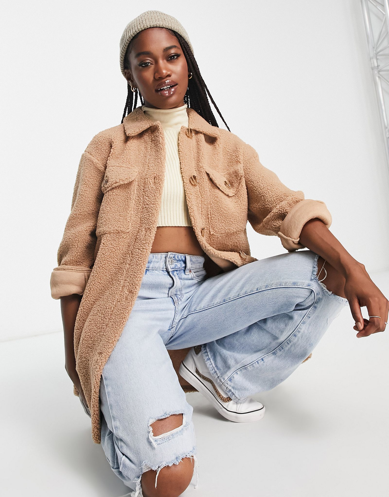 Шатер борг New Look светло-бежевого цвета 5190₽