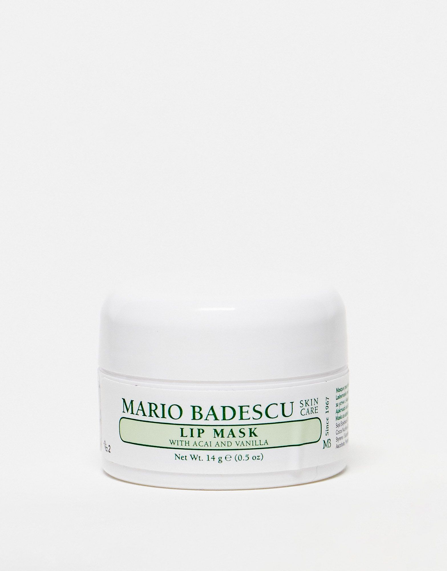 Маска для губ Mario Badescu с асаи и ванилью 05 унции 3090₽