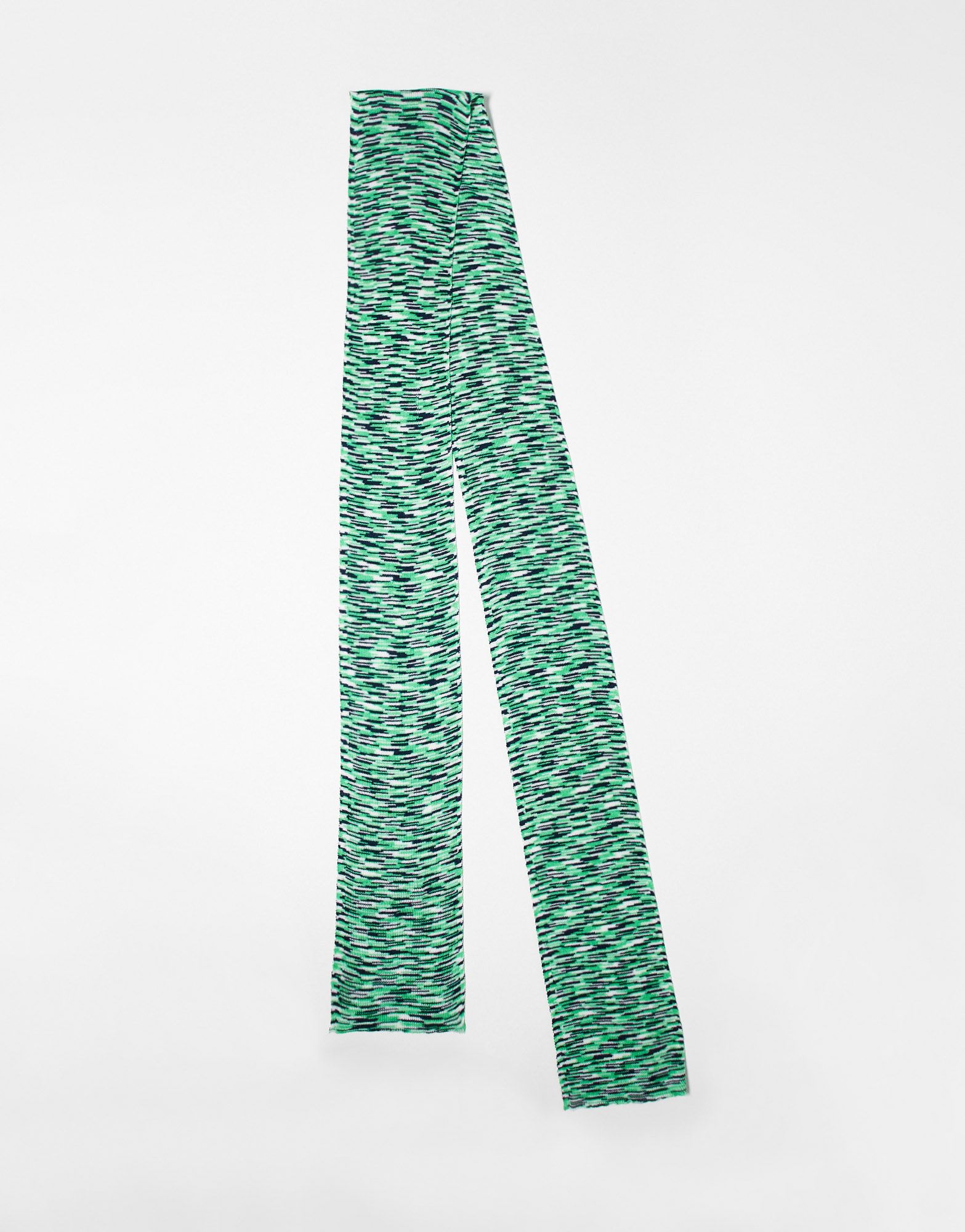 Зеленый узкий шарф унисекс COLLUSION 2190₽