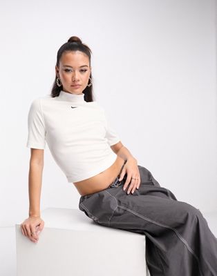 Белая рубашка в рубчик в рубчик Nike Essentials