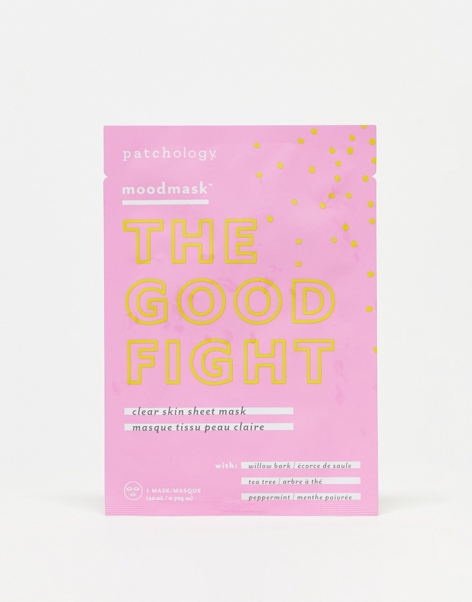 Patchology MoodMask The Good Fight - Тканевая маска для очистки кожи
