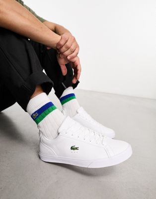 Белые кроссовки Lacoste Lerond Pro