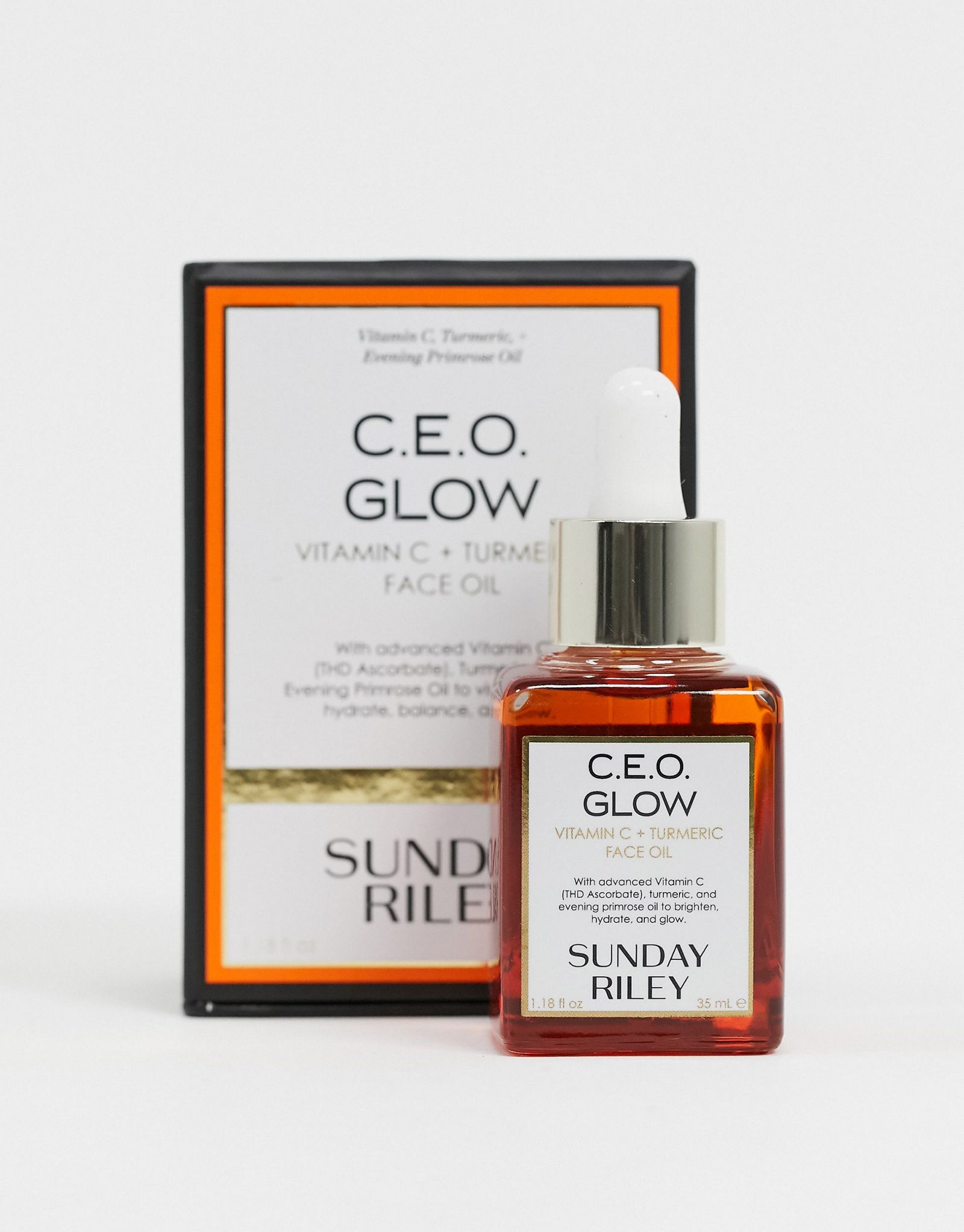 Масло для лица Sunday Riley CEO Glow с витамином С и куркумой, 1,18 жидких унций