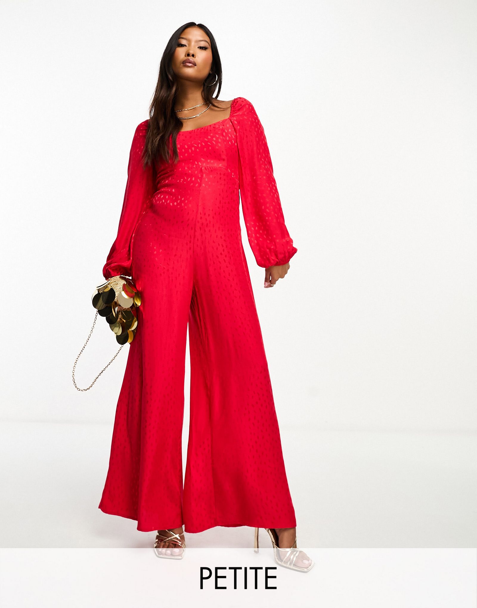 Красный жаккардовый комбинезон Nothings Child Petite Lettie 10590₽