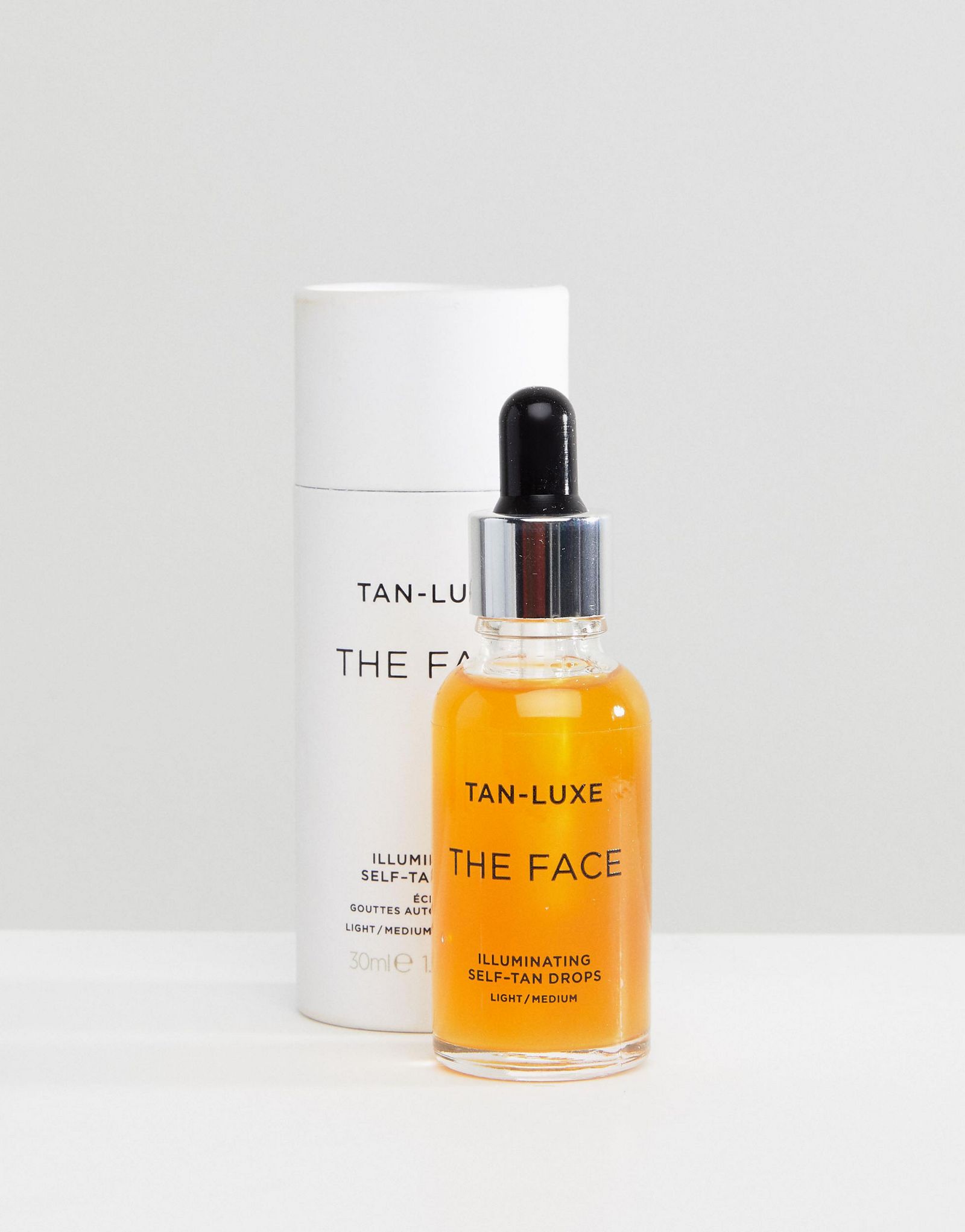 Tan-Luxe The Face Осветляющие капли для автозагара – светлый/средний, 1,01 унции