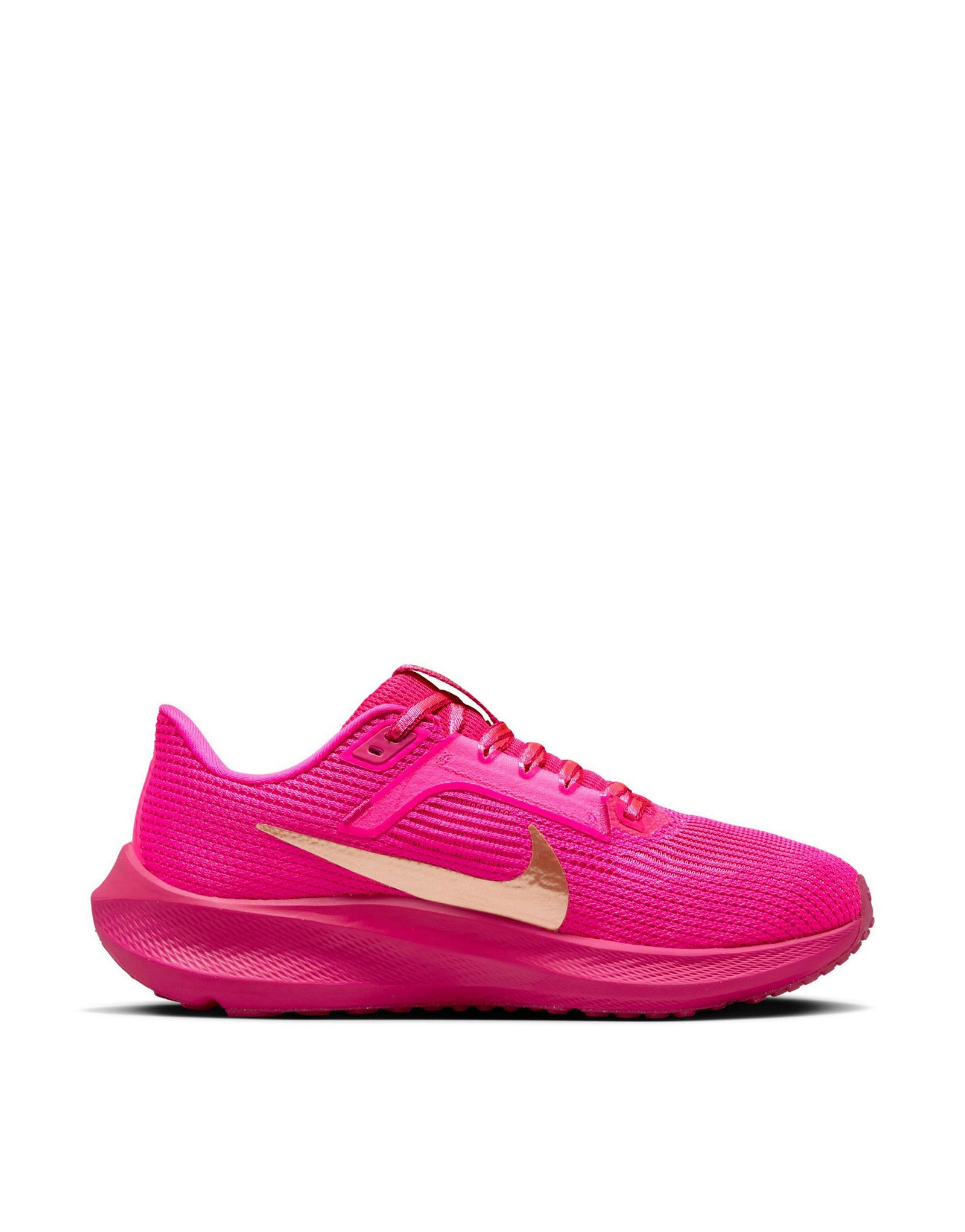 Ярко-розовые кроссовки Nike Running Air Zoom Pegasus 40