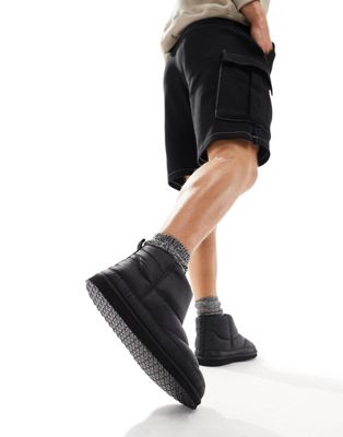 Черные мини-сапоги-слипоны ASOS DESIGN