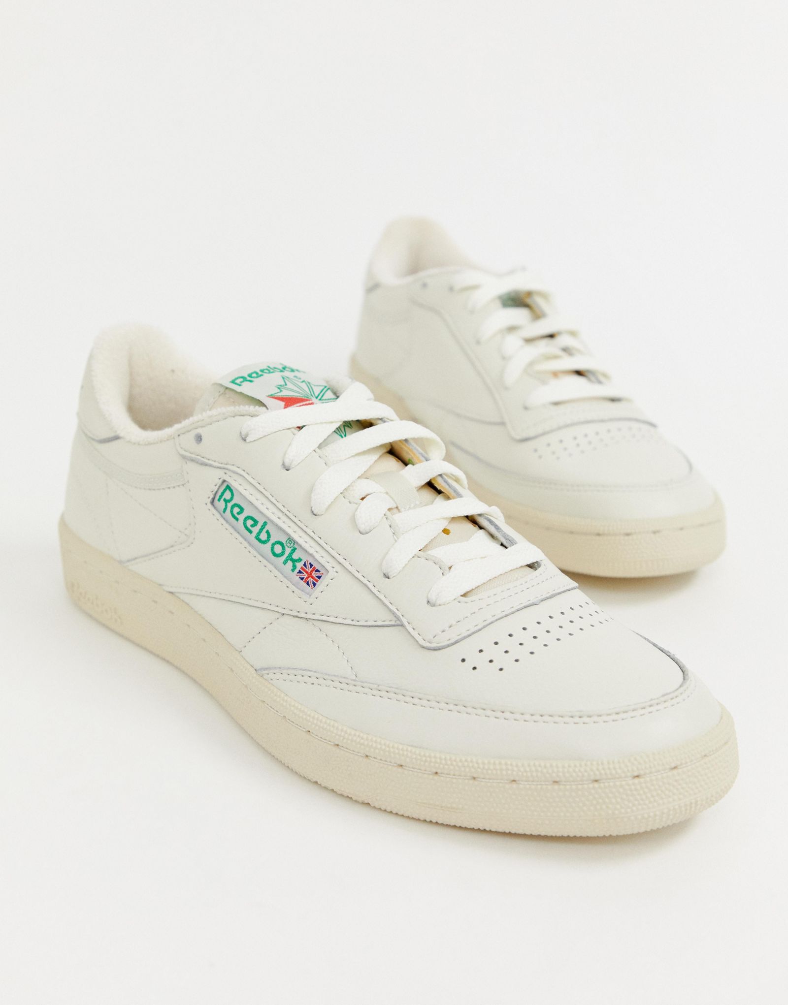 Кроссовки Reebok Club C кремовые 17390₽