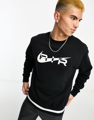Черная толстовка Nike Air