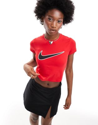 Красная университетская футболка Nike Streetwear