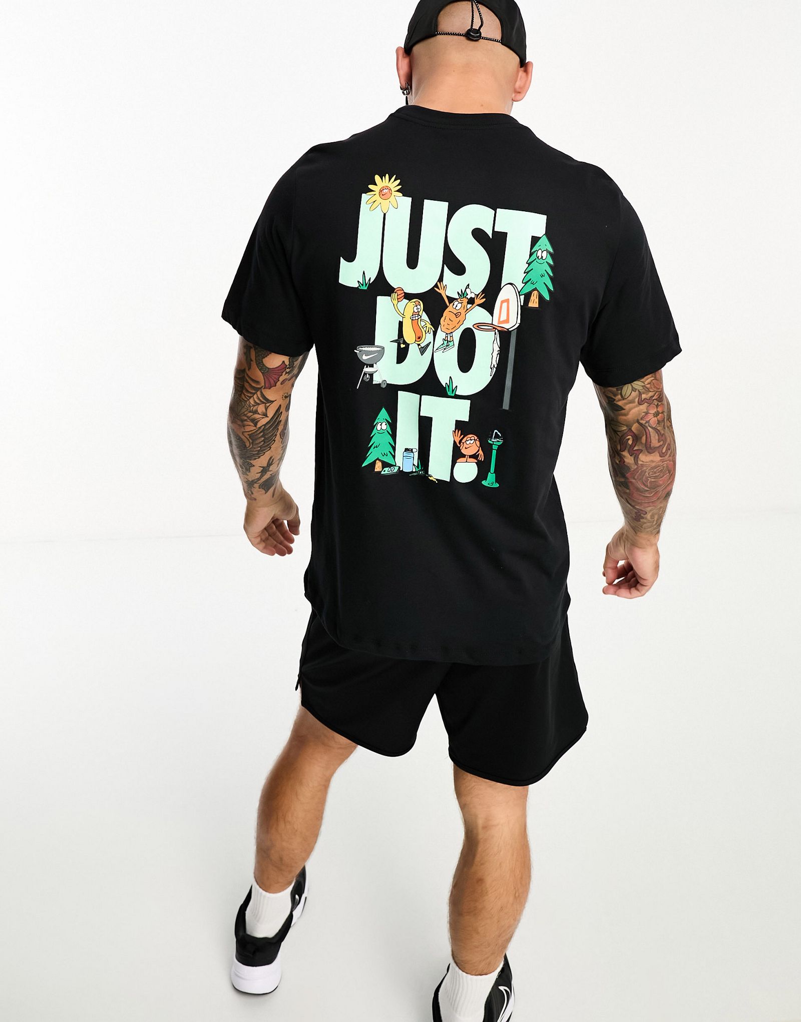 Черная футболка Nike Basketball Dri-FIT JDI