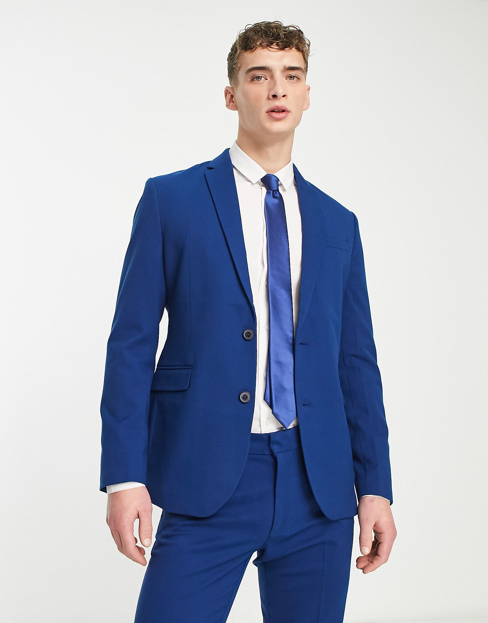 Узкий пиджак цвета индиго New Look 13590₽