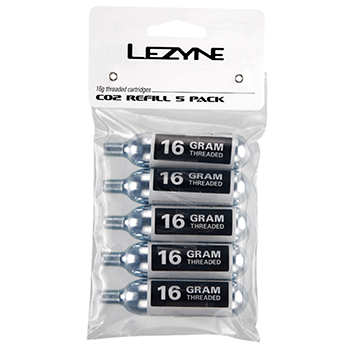 Картридж Lezyne CO2 - 16 г - 5 шт. 5 Pcs.