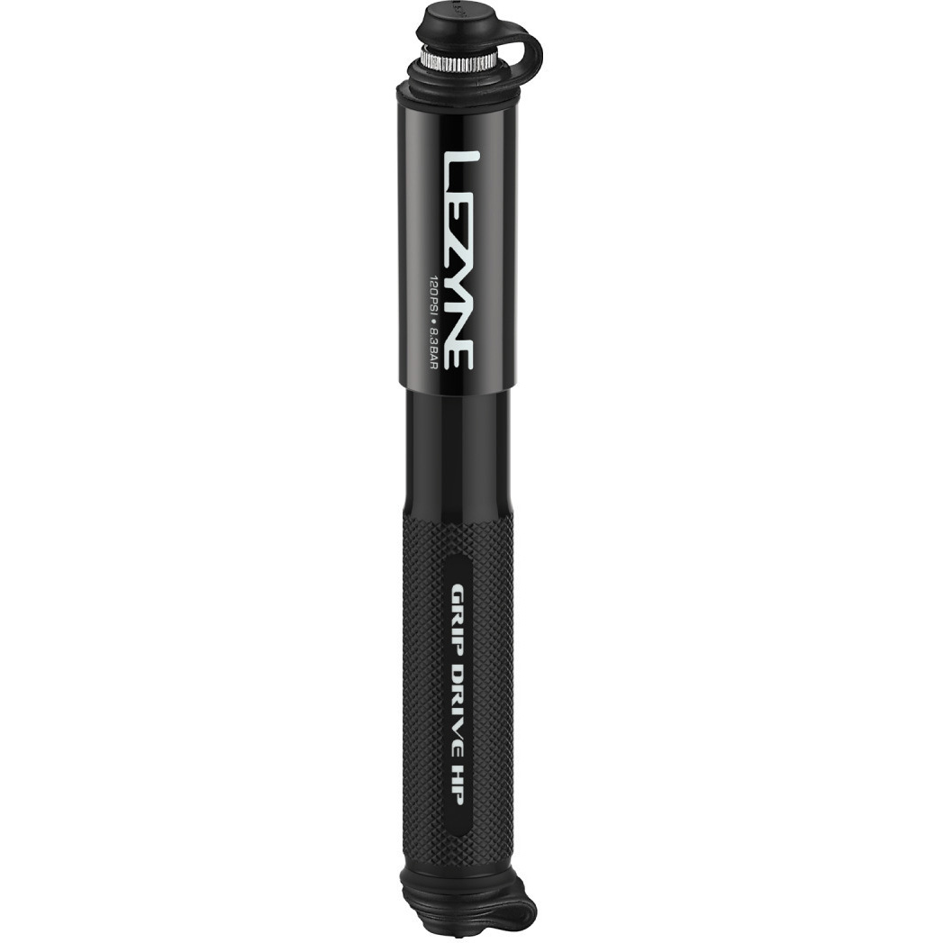 Средне-воздушный насос Lezyne Grip Drive HP - черный black