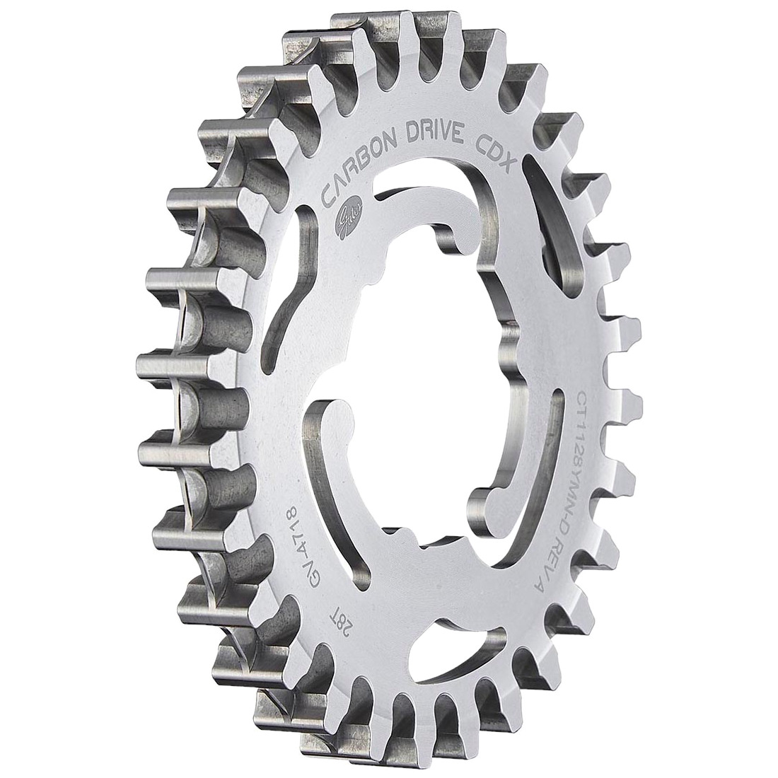 Звездочка Gates Carbon Drive CDX - Задняя | Surefit с 6 лепестками Di2 | для Shimano Nexus 5 Rear | Surefit 6-Lobe Di2 | for Shimano Nexus 5