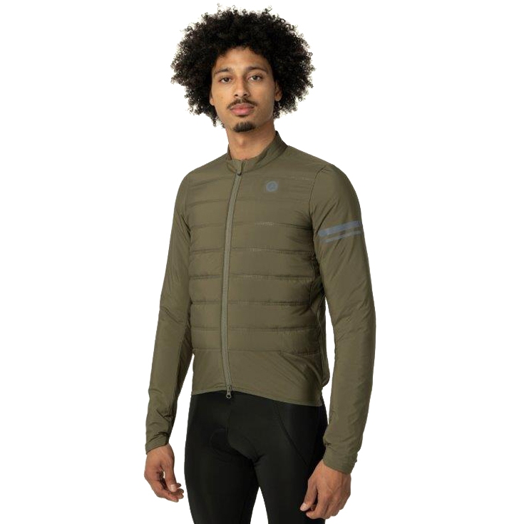 Мужская стеганая куртка AGU Performance - армейский зеленый army green