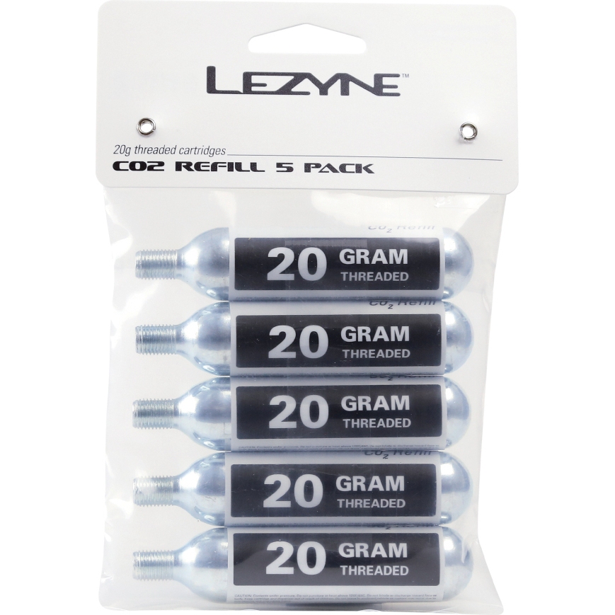 Картридж Lezyne CO2 - 20 г - 5 шт. 5 Pcs.