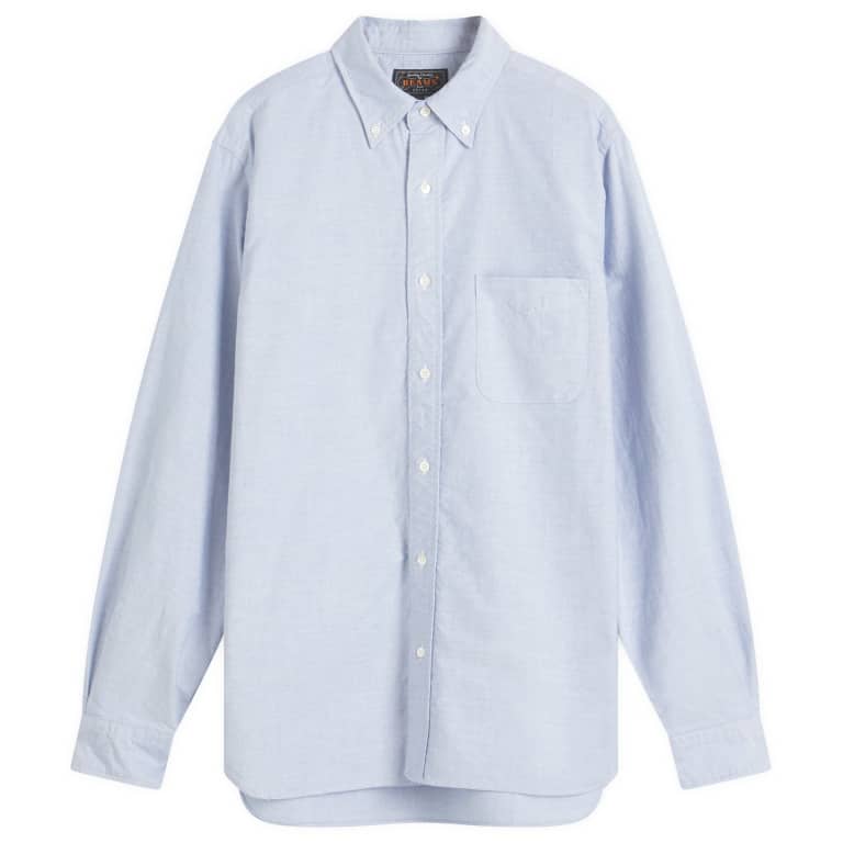 Beams Plus Button Down Oxford Shirt