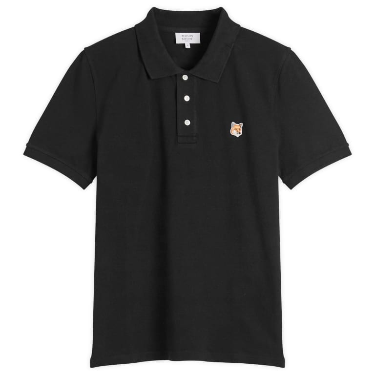 Maison Kitsune Fox Head Patch Regular Polo 16890₽