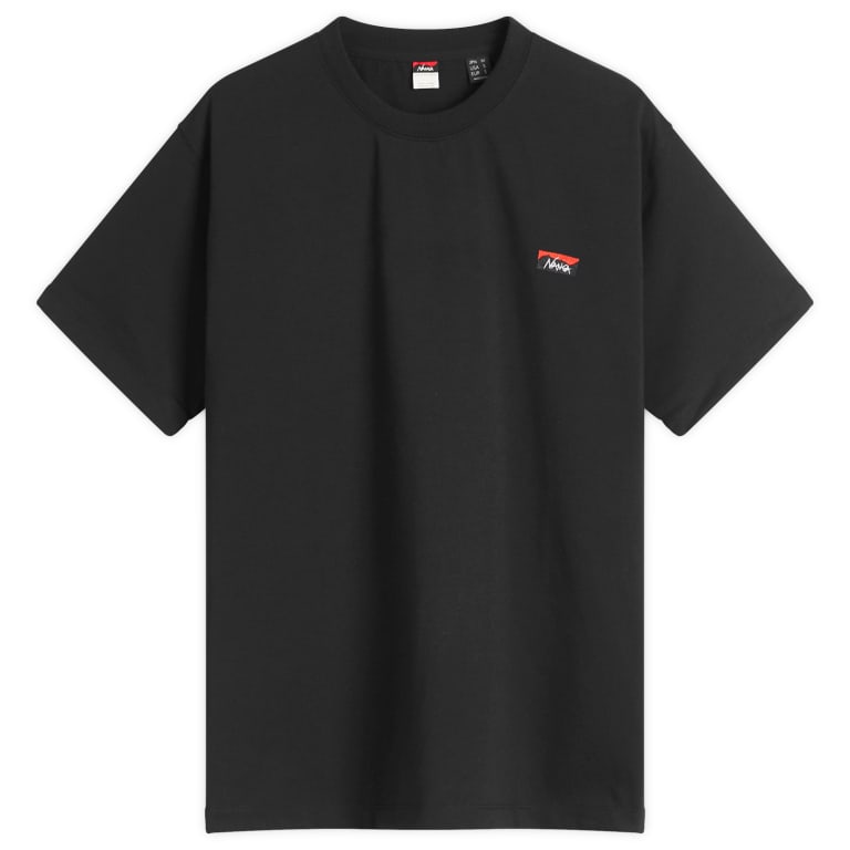 Nanga Eco Hybrid Box Logo Embroidered T-Shirt