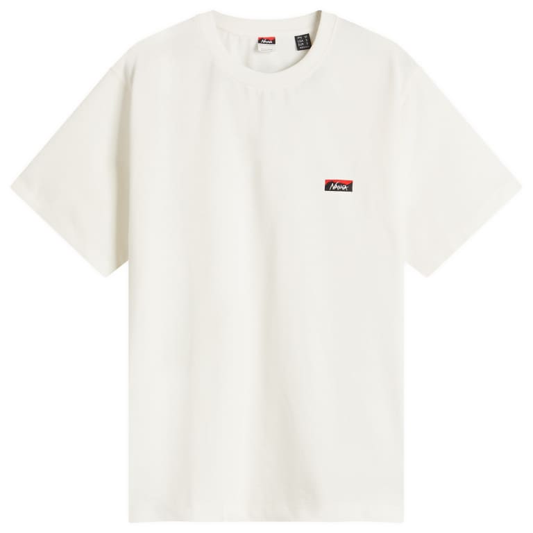 Nanga Eco Hybrid Box Logo Embroidered T-Shirt