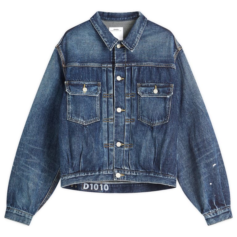 Visvim SS 101X Damaged 1010 Denim Jacket 169190₽