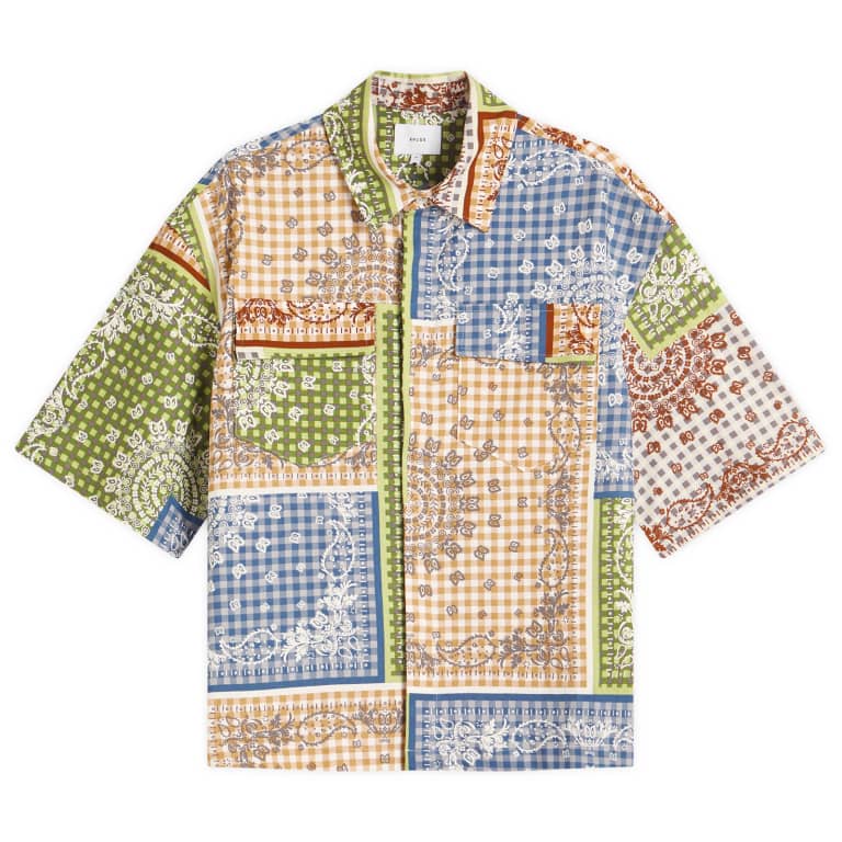 Rhude Bandana Short Sleeve Shirt 105590₽