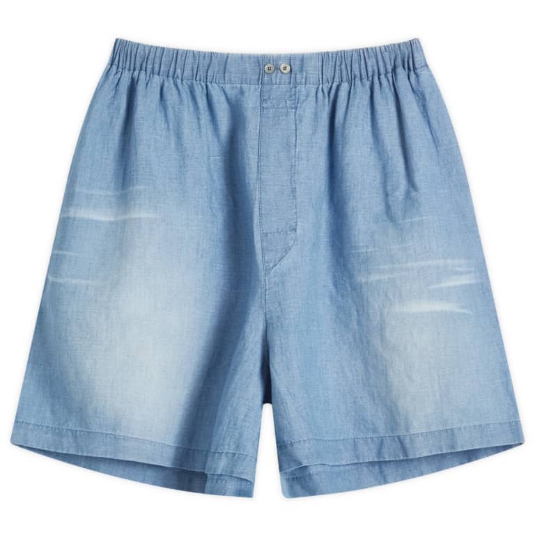 Acne Studios Light Denim Shorts 66590₽