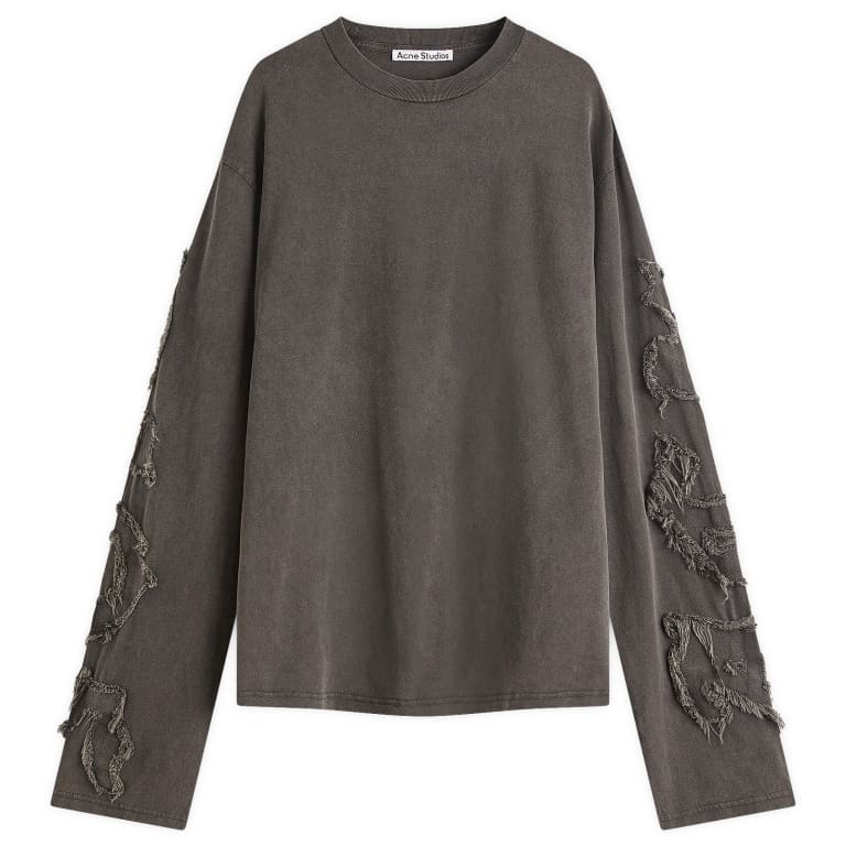 Acne Studios Applique Logo Long Sleeve T-Shirt 79890₽