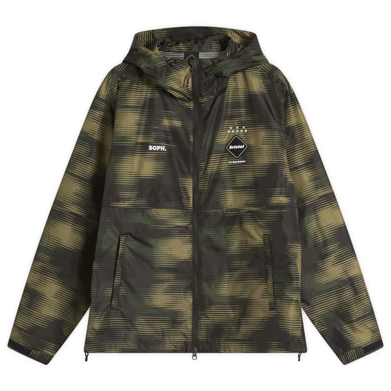 F.C. Real Bristol Speed Camo Hooded Jacket