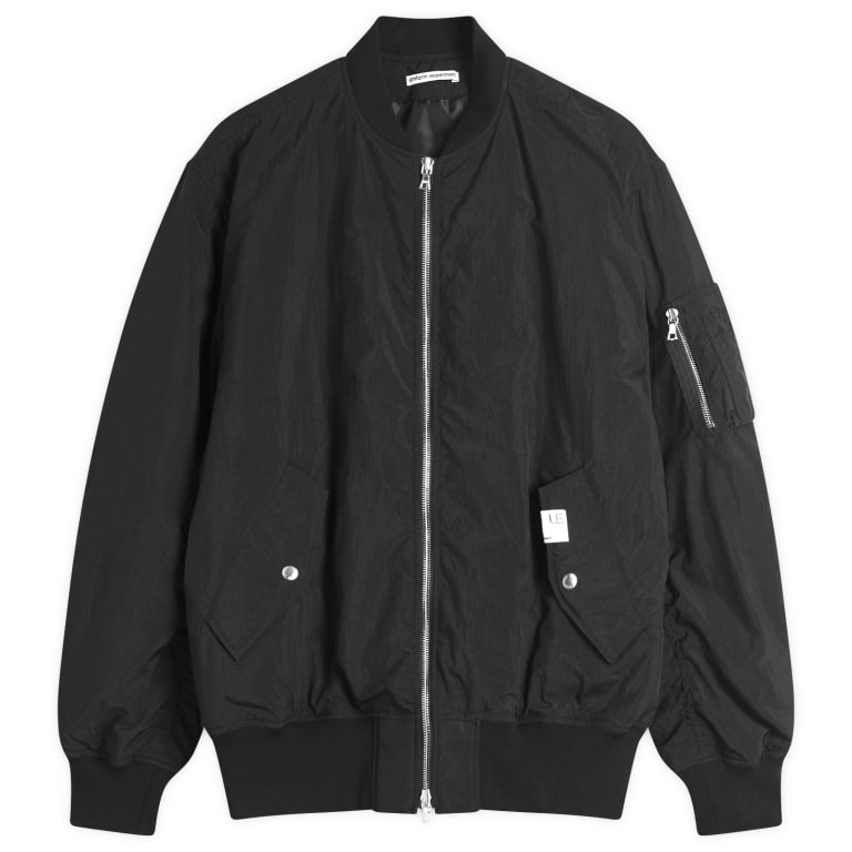 Uniform Experiment Crystal Nylon Flight Jacket