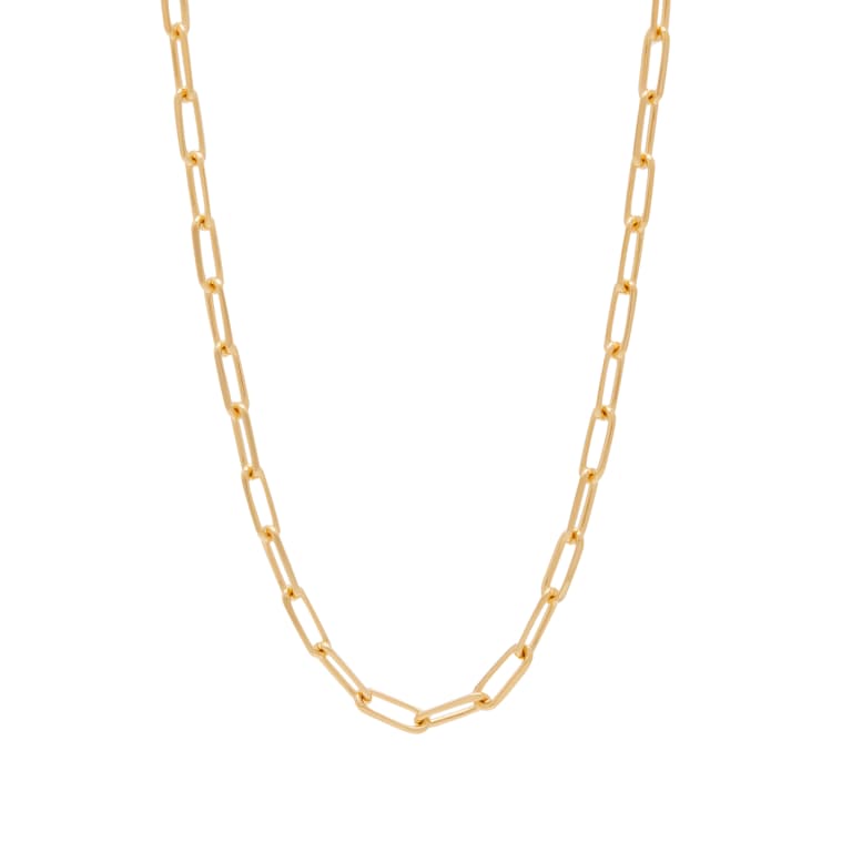 Missoma Classic Mini Short Paperclip Chain Necklace 24590₽