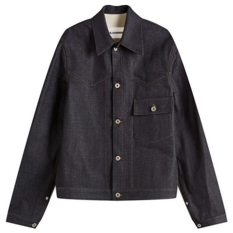 Jil Sander Raw Denim Jacket 161790₽
