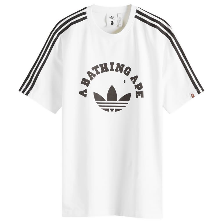 футболка adidas X Bape white