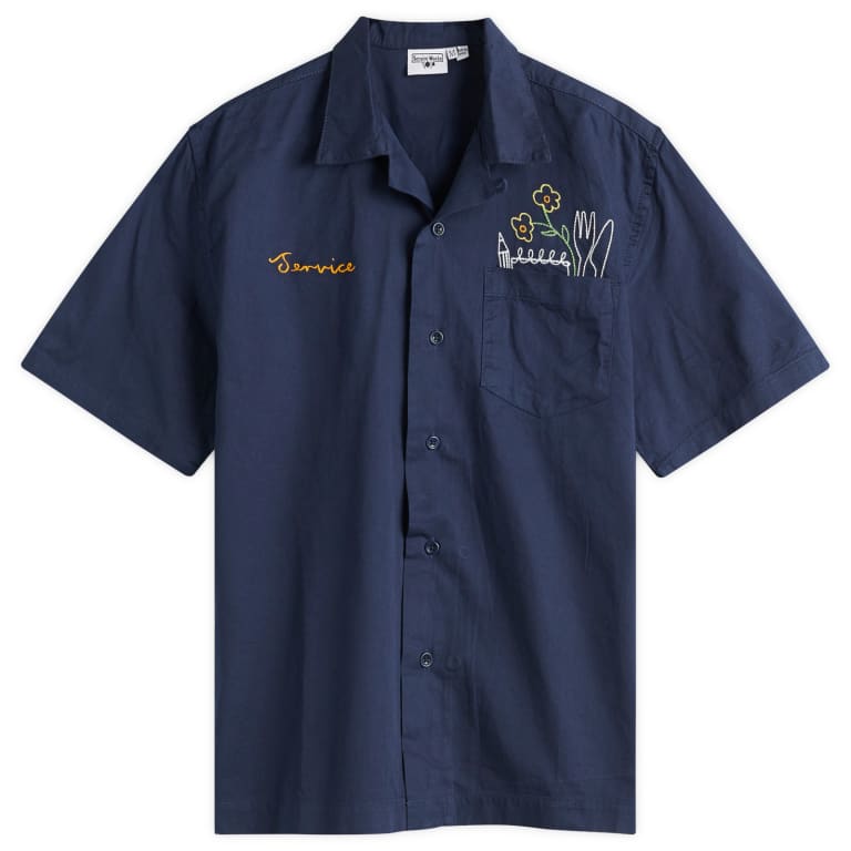 Service Works Necessities Embroidered Vacation Shirt