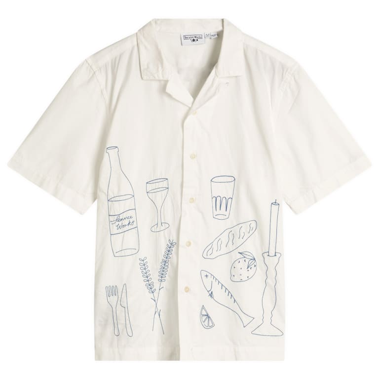 Service Works Picnic Embroidered Vacation Shirt