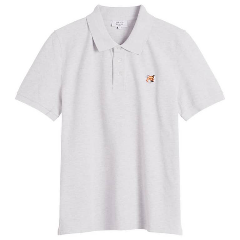 Maison Kitsune Fox Head Patch Regular Polo 16890₽